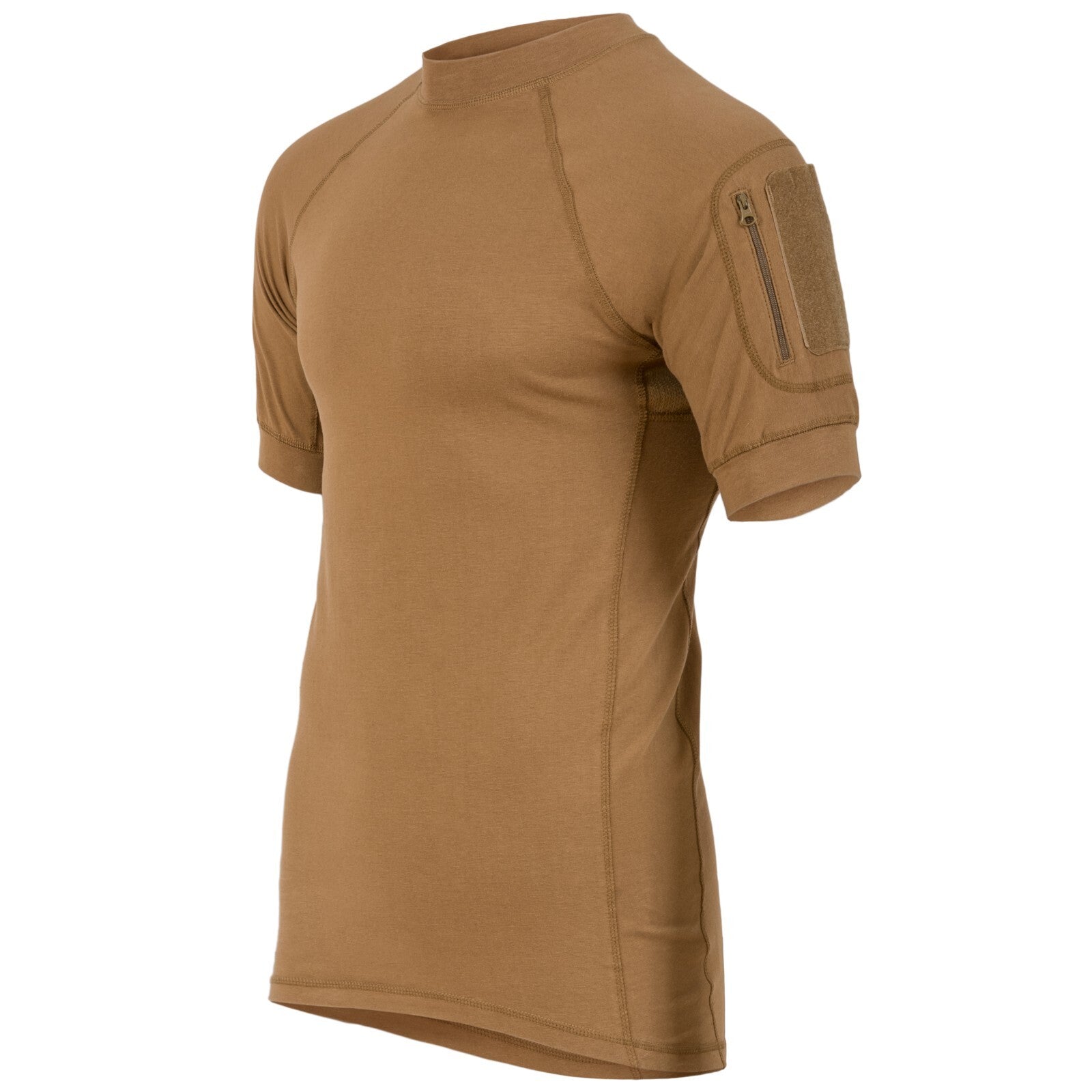 Highlander Combat T-Shirt Sleeve Pocket Military Cotton Mix Stretch