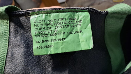 Genuine Surplus Mk 4A British DPM NBC Trousers 32-36" Chest Short (3027)