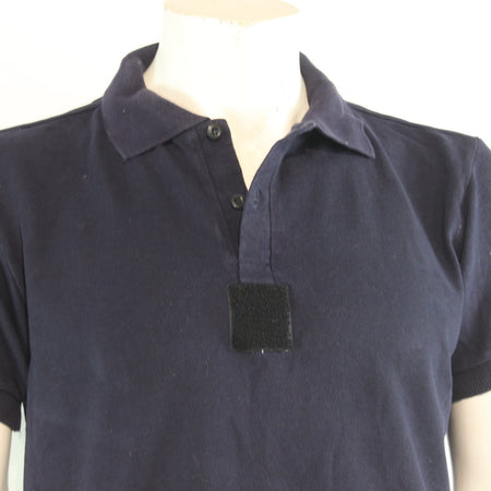 Genuine Surplus French Army Short Sleeve Navy BLue Polo Shirt T-Shirt (4269)