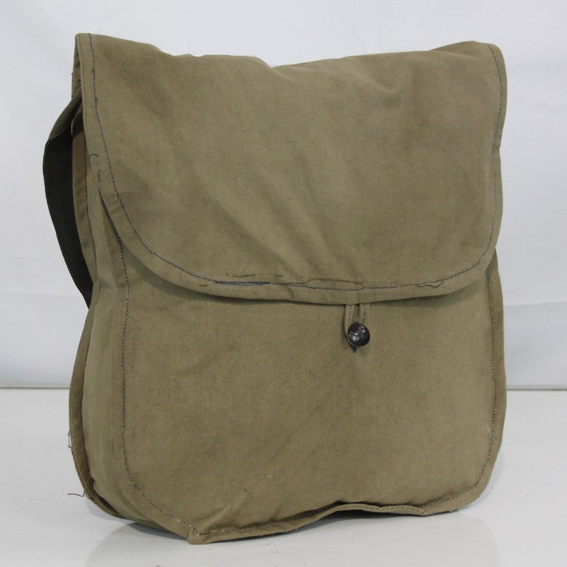 Genuine Surplus Romanian Bread Bag Side Bag Grade 2 Canvas Repaired (3402)