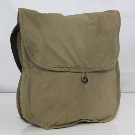 Genuine Surplus Romanian Bread Bag Side Bag Grade 2 Canvas Repaired (3402)