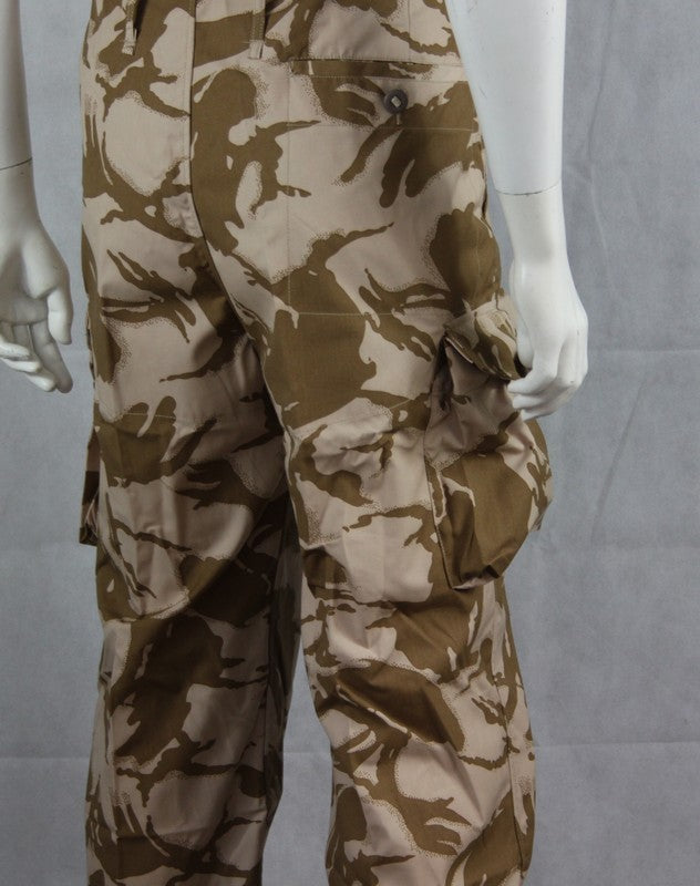 Genuine Surplus British Army Windproof Desert Camo Combat Trousers