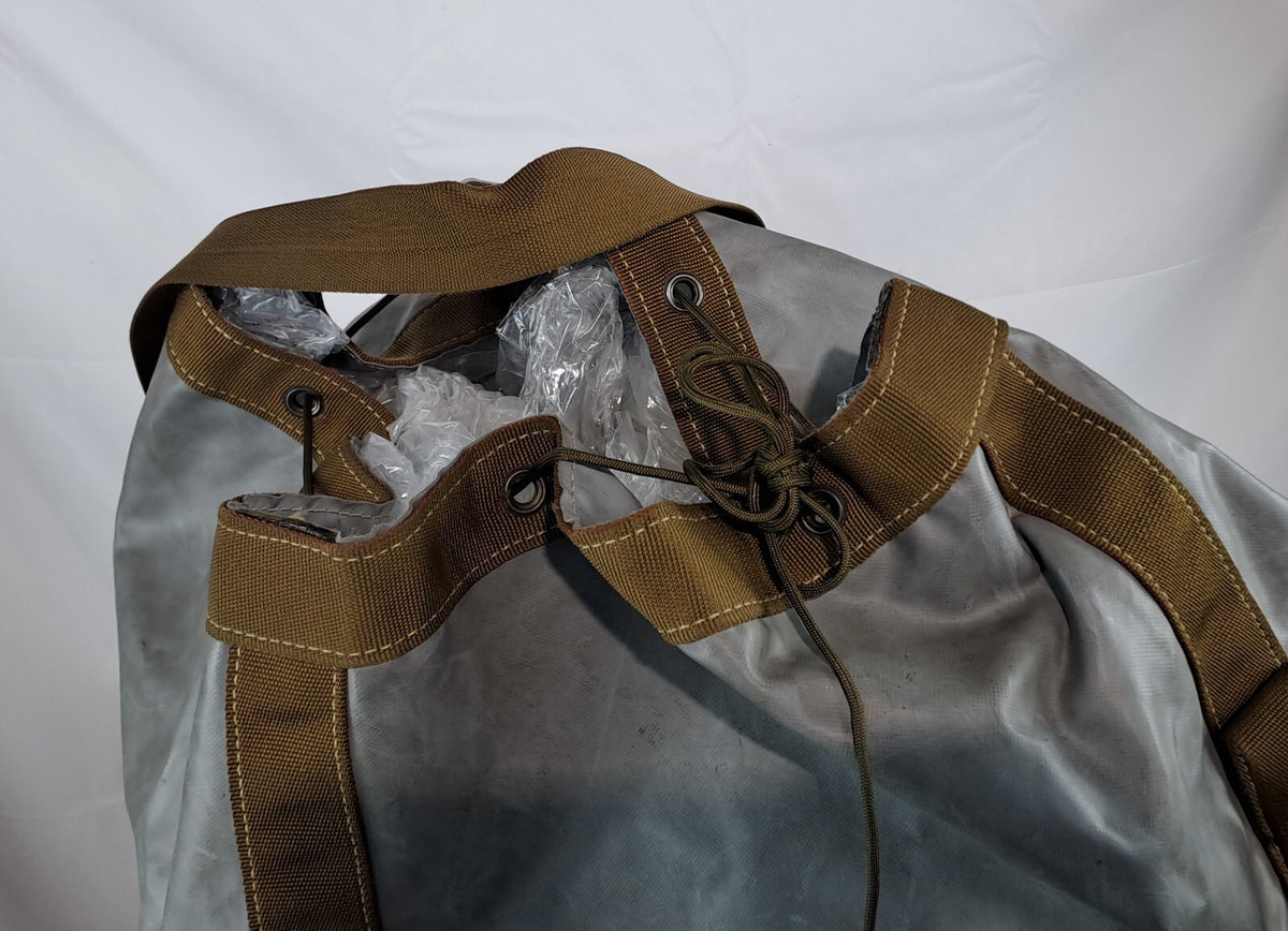 Genuine Surplus Army Issue Rubberised Canvas Kit Bag Tent Bag Big (3041)