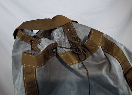 Genuine Surplus Army Issue Rubberised Canvas Kit Bag Tent Bag Big (3041)