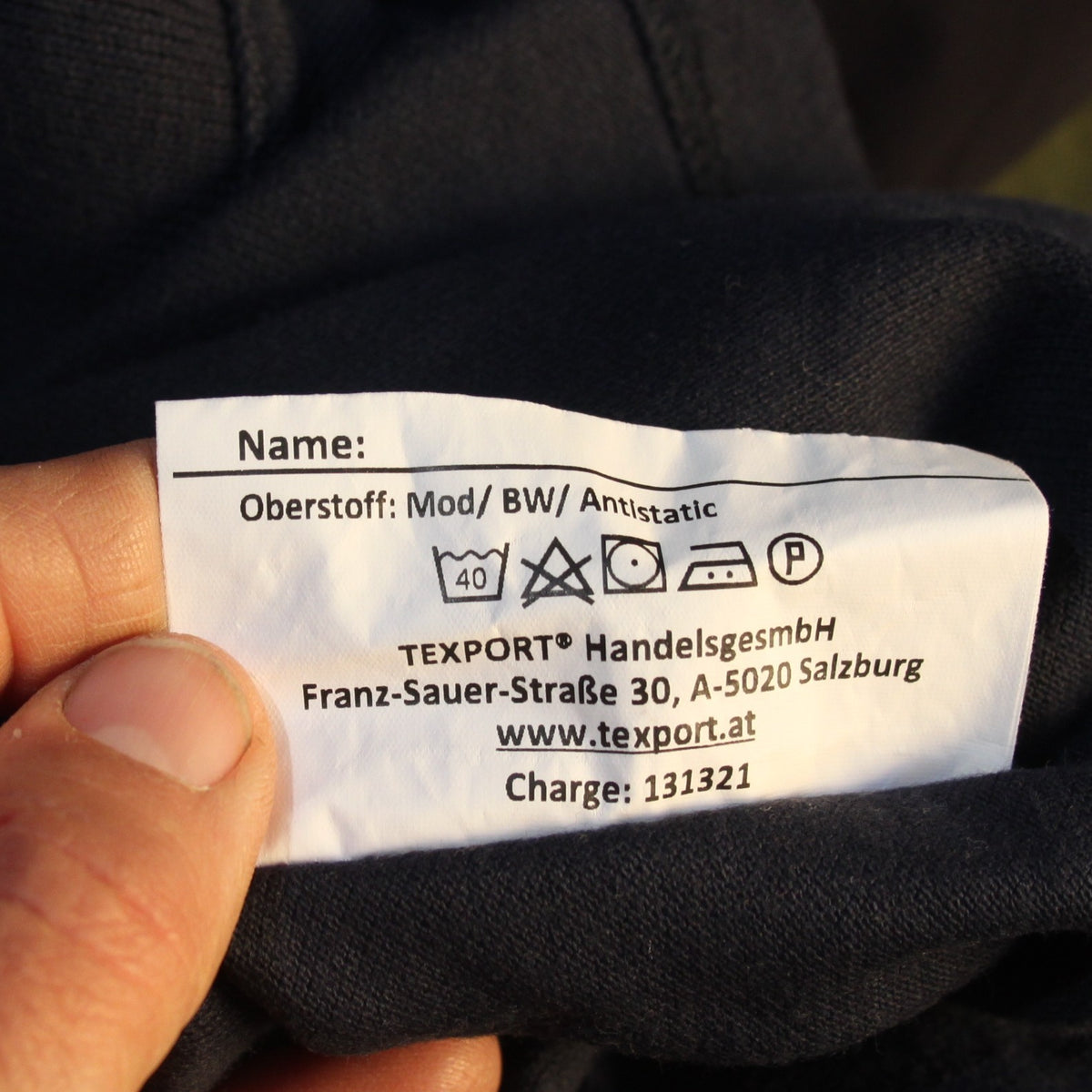 Genuine Surplus Austrian Army Munitions Polo Shirt Long SLeeve FR XL (4282)