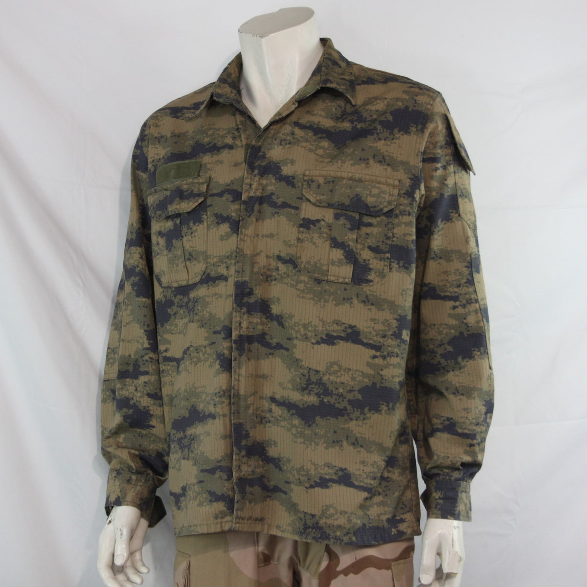 Turkish Airforce Shirt Lightweight Jacket Camouflage Genuine Surplus (4318)