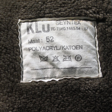 Genuine Surplus Dutch Army Parka Liner Military Thermal Warm Faux Fur (3715)