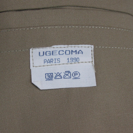 1990's French Army Dress Jacket Genuine Surplus Sand Beige Uniform (4017)
