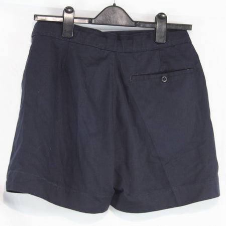 Genuine Surplus British Forces  Tri-Service PT Shorts Navy Pleat Front (4367)