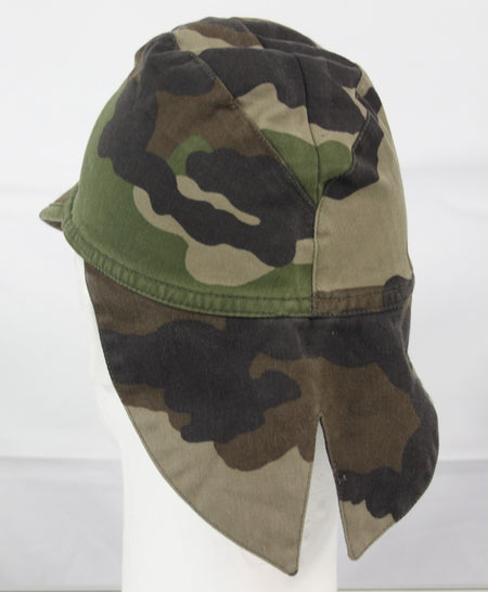 Genuine Surplus French Army CCE Camouflage Bigeard Cap Camo Fatigue Cap Peak