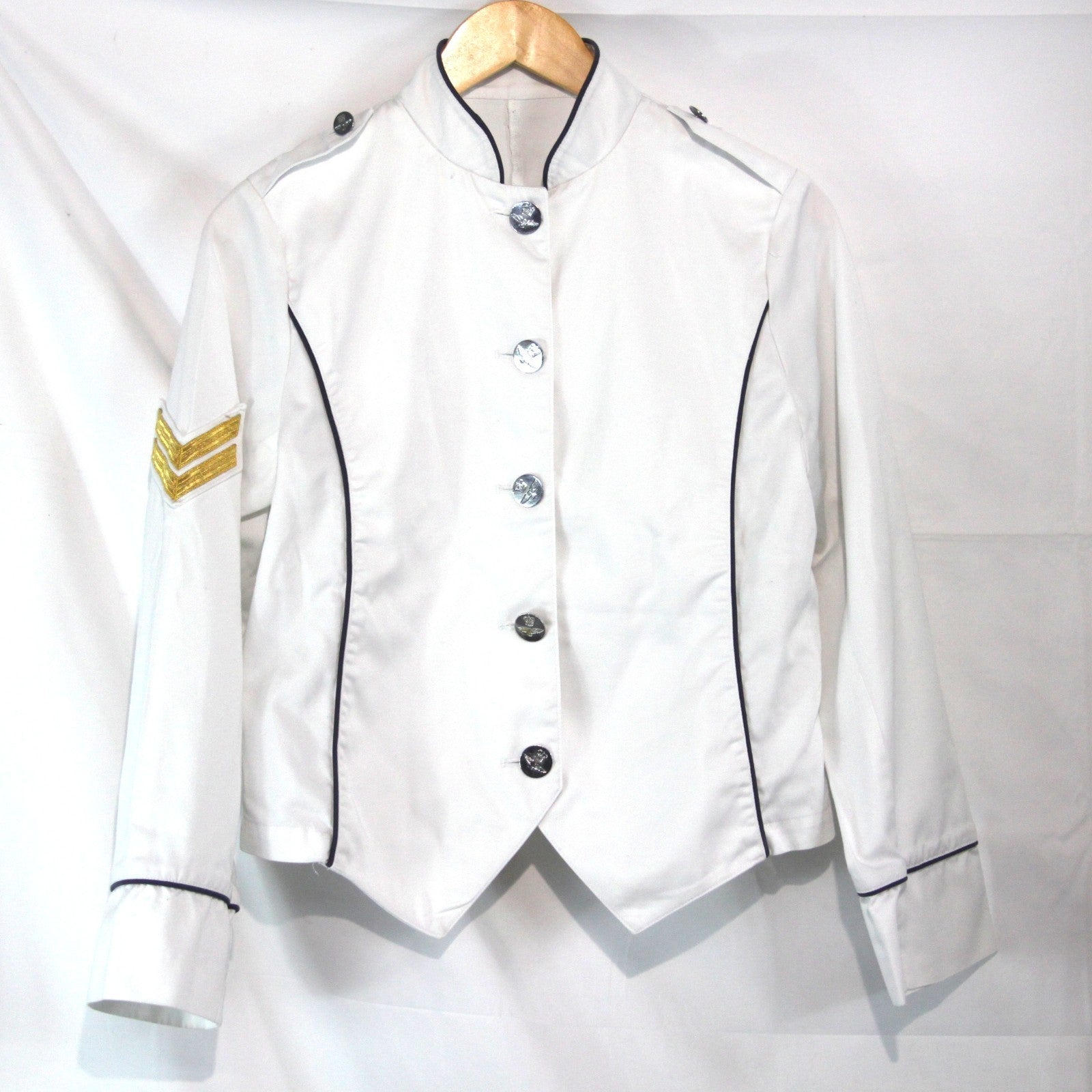 RAF Stewards Womens White Dress Jacket Genuine Surplus Airforce Small (3807)