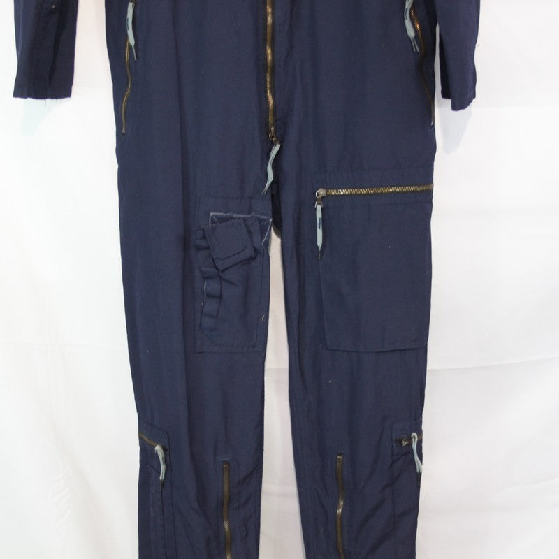 Genuine Surplus German Airforce Flight Suit Overall Navy BLue 36" Chest (3382A)