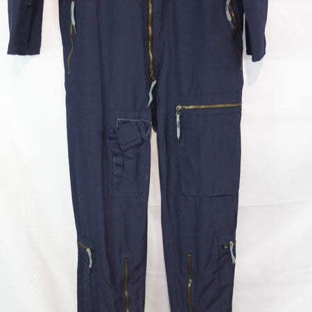 Genuine Surplus German Airforce Flight Suit Overall Navy BLue 36" Chest (3382A)