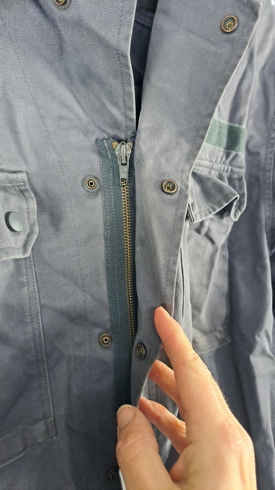 Genuine Surplus German Army Blue Grey Work Jacket 44" (2752)