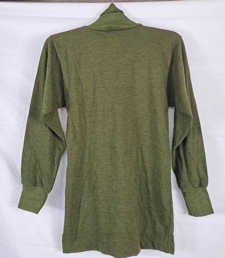 Genuine Surplus Italian Lightweight Thermal Shirt Olive XS 30-34" Chest (1616)