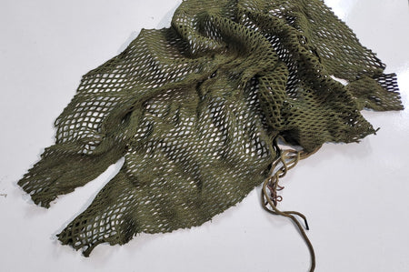 NEW Genuine Surplus French Vintage Helmet Scrim Net Cover Camo Olive Green (3098