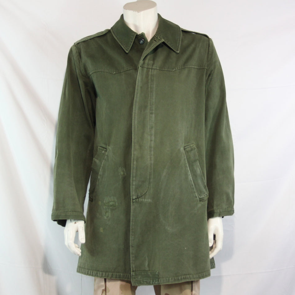 Hungarian Vintage Army Parka Outer Unlined Repaired 42-44" Chest (4115)