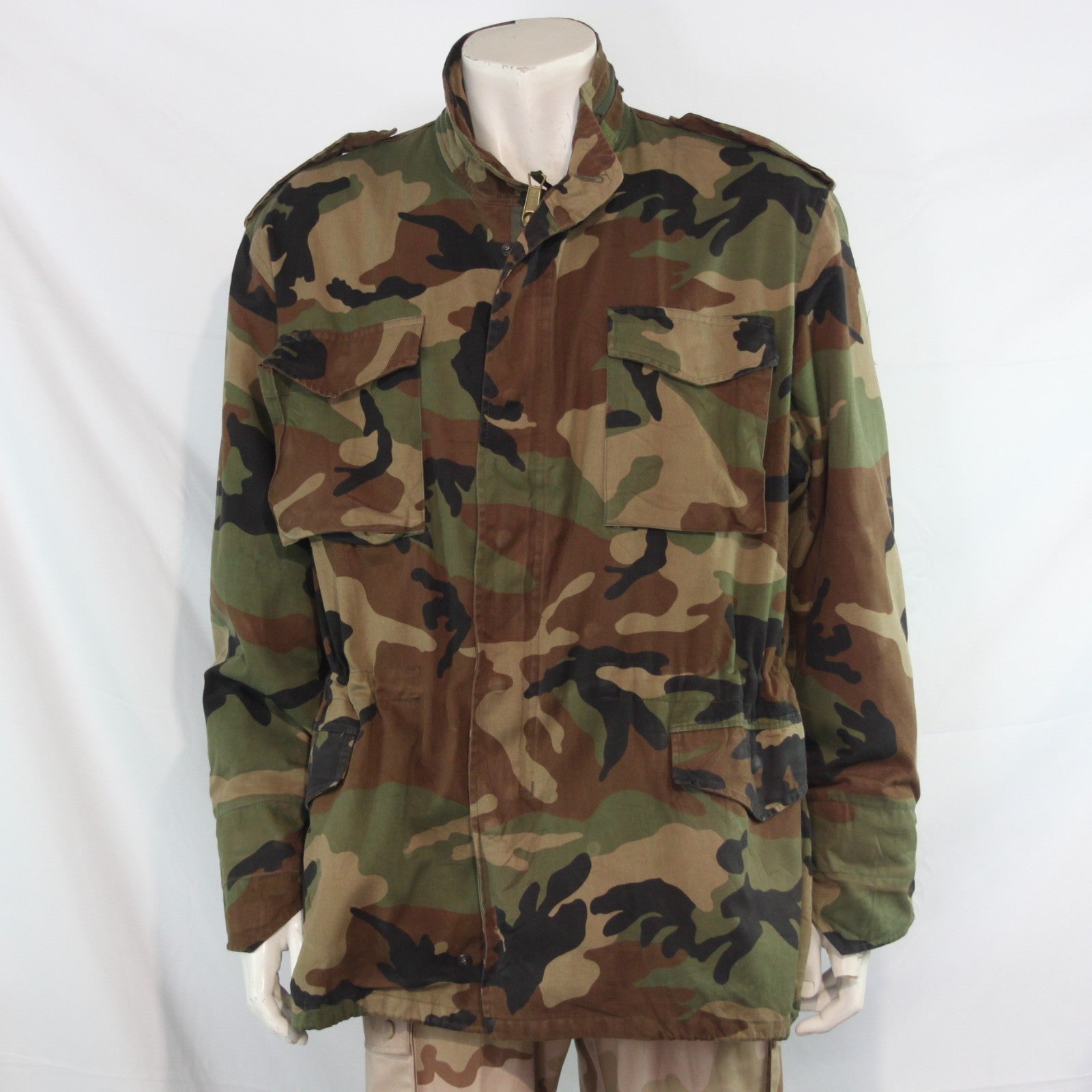 Croatian Army M65 Woodland Camo Jacket Genuine Surplus (4314)