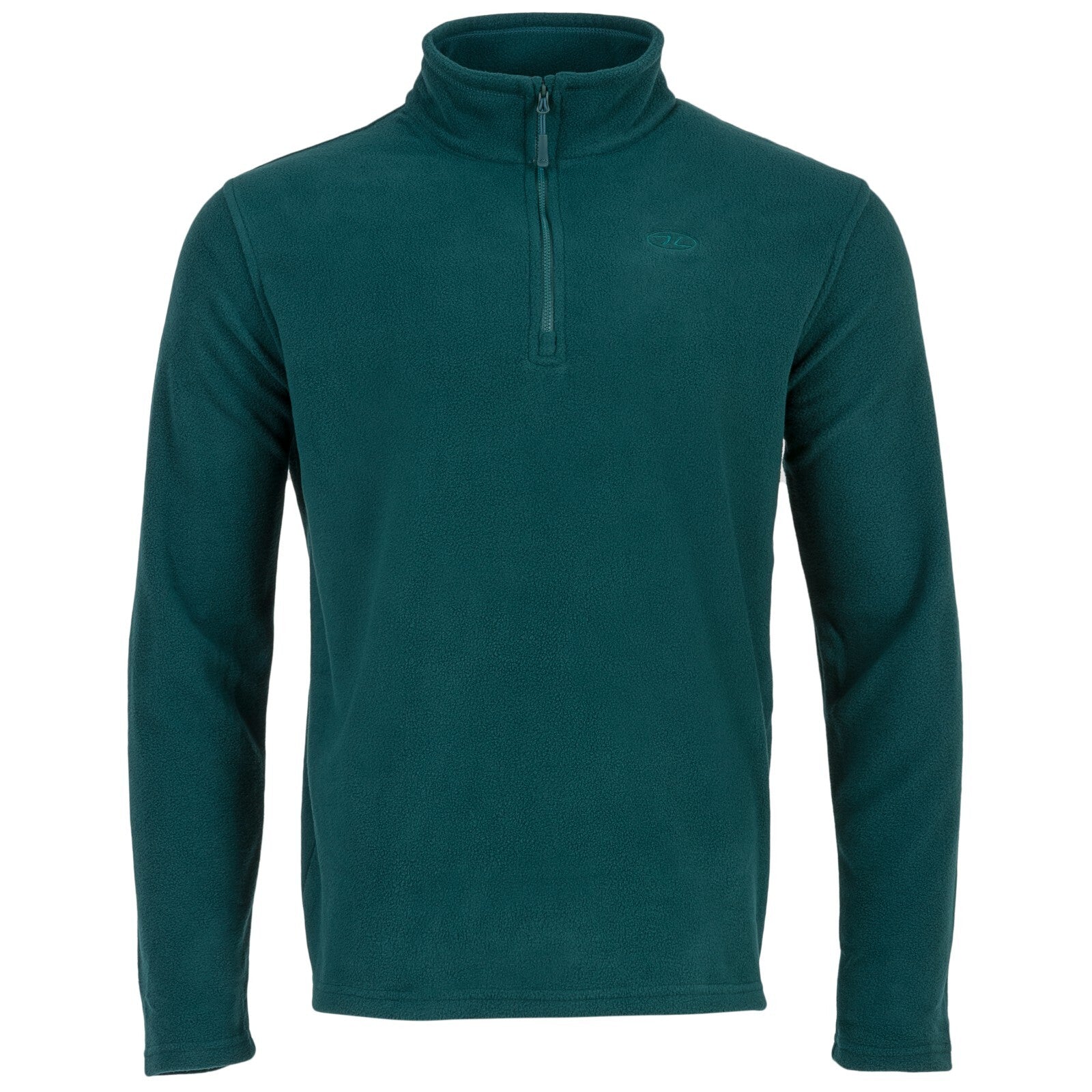 Highlander Ember Zip Neck Fleece Pullover Top Sweater Slim Fit All Colours