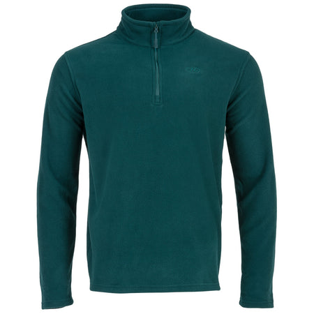 Highlander Ember Zip Neck Fleece Pullover Top Sweater Slim Fit All Colours