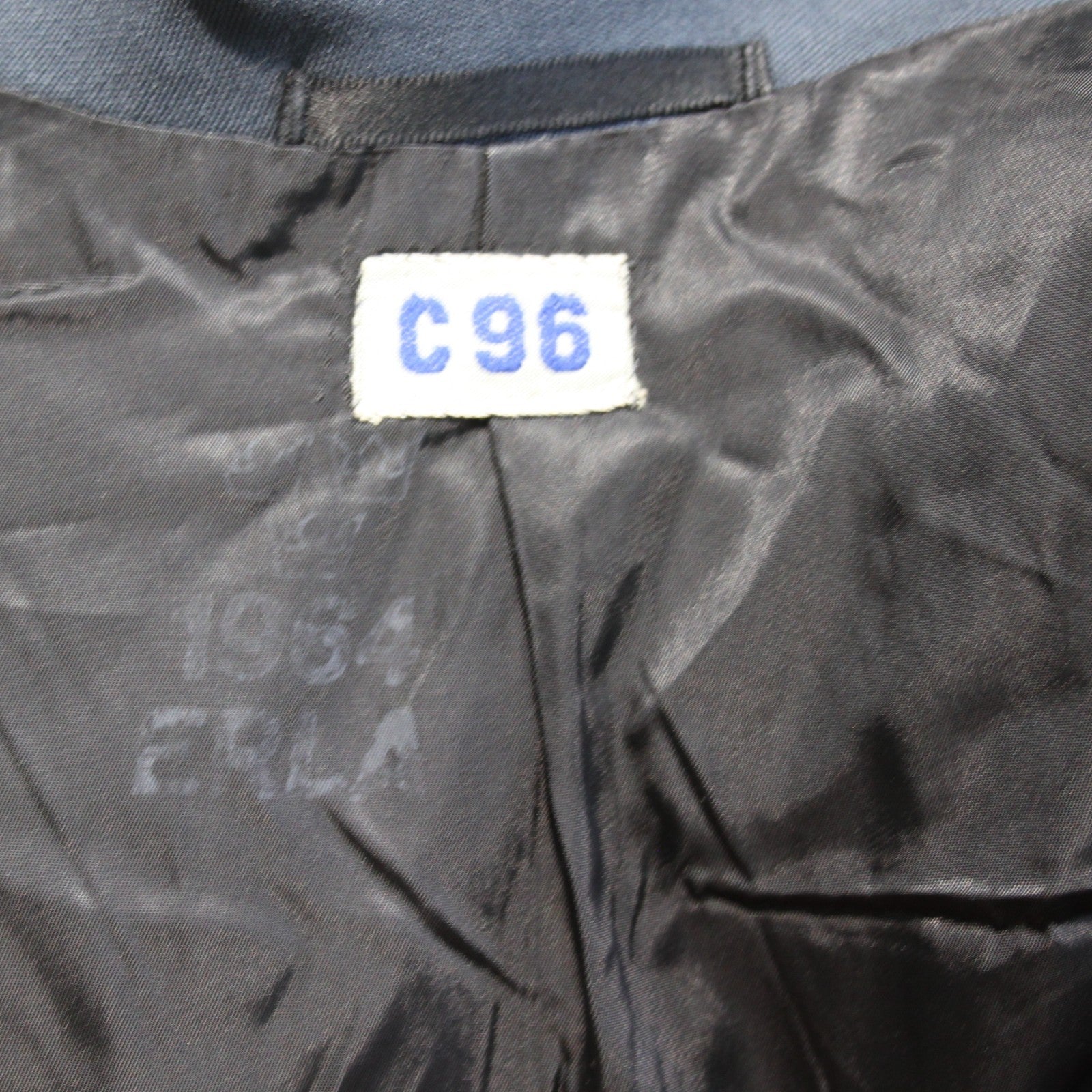 Genuine Surplus Swedish Naval Dress Uniform Jacket Navy 34-36" Chest (3567)