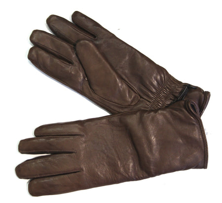 Genuine British Army Brown Mk2 Leather Gloves Gore-tex Lined G1