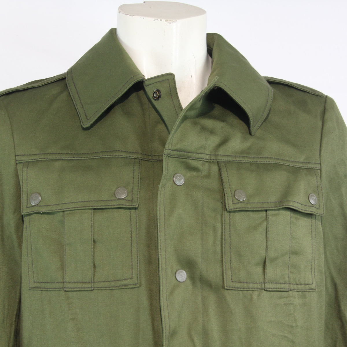 Genuine Surplus Hungarian Army Field Jacket Olive Green 38-40" Chest (3743)