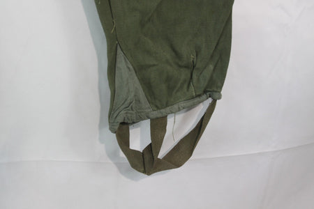 Genuine Surplus Romanian Vintage Trousers Olive with Stirrups 34" Waist (3671)