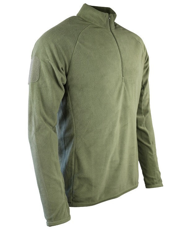 Kombat Alpha Mid-Layer Fleece Top Jumper Sweater Tactical Military