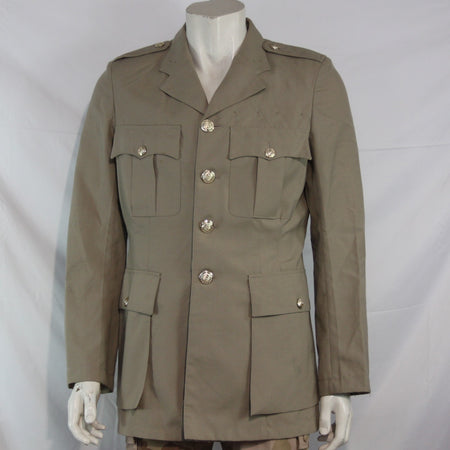 Genuine Surplus British Army Officers No4 Dress Jacket Beige Grade 2 42" (3491)