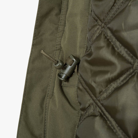Highlander Boreas Winter Padded Jacket Black Olive Quilted Insulated