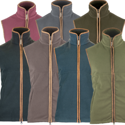 Ex Display Jack Pyke Countryman Fleece Gilet Double Zip Front Waistcoat
