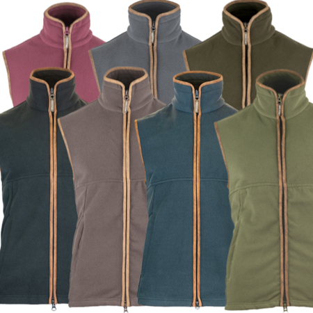 Ex Display Jack Pyke Countryman Fleece Gilet Double Zip Front Waistcoat