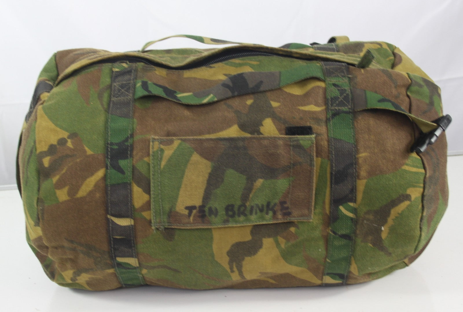 Dutch Army Duffle Bag Holdall DPM Camo Gym Bag Genuine Surplus Tough Fabric 1375