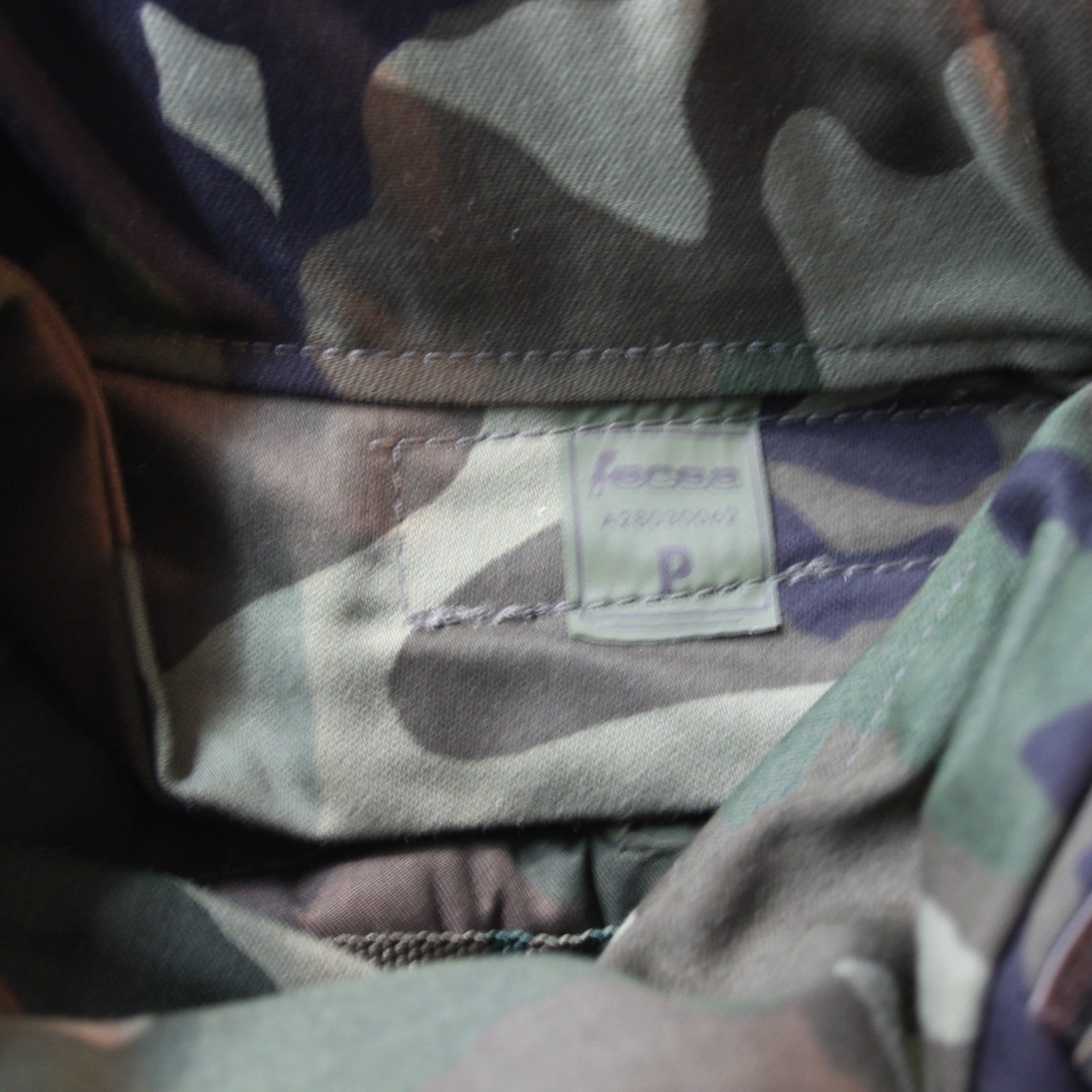 Spanish Military Body Armour Cover with Kevlar Genuine Surplus Camo Small 3968