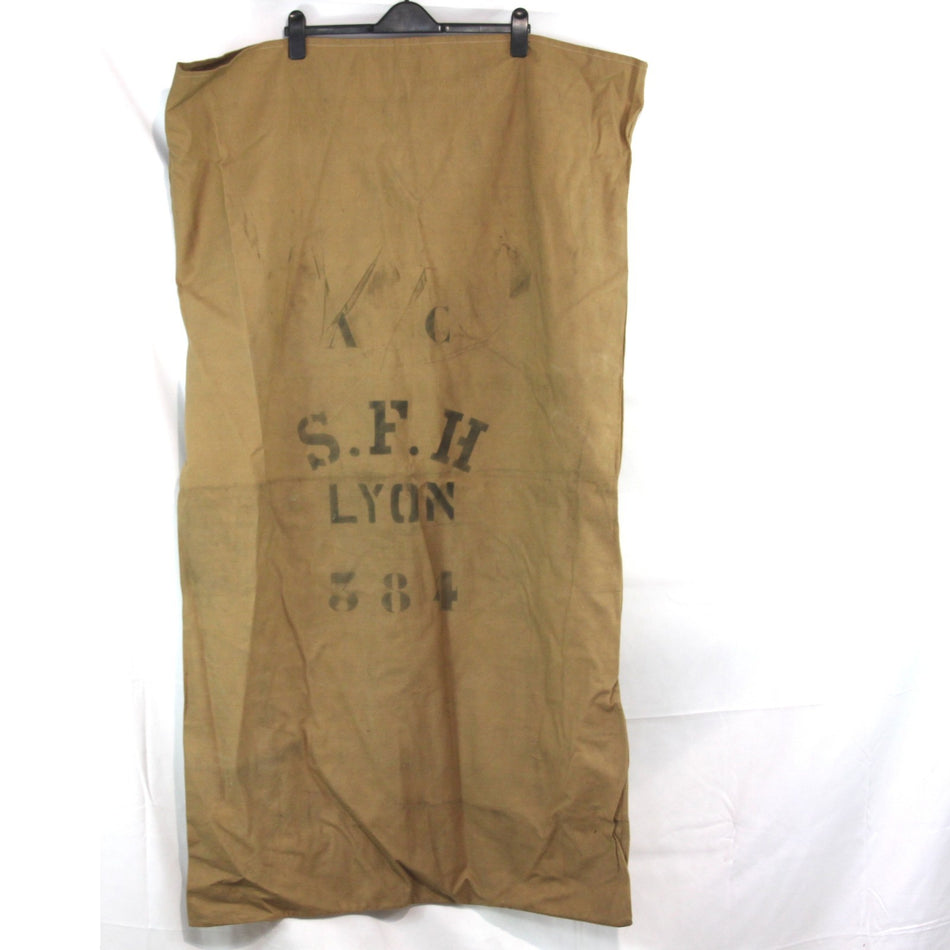 French Army Heavy Duty Canvas Sack Brown Genuine Surplus (4361)