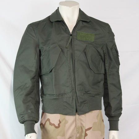 Genuine Surplus USAF Airforce Pilots Flight Jacket Flyers Summer Small (3528)