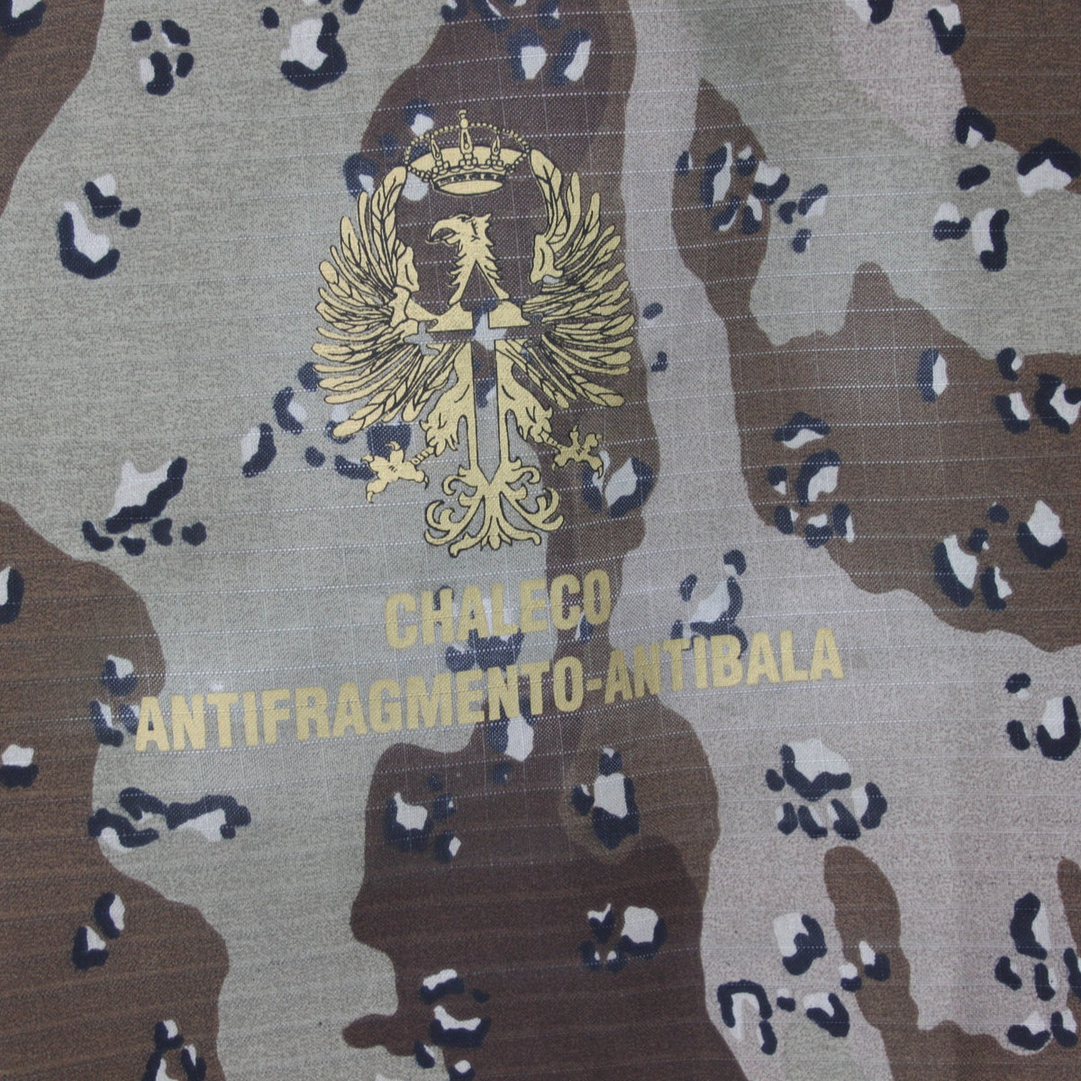 Genuine Surplus Spanish Military Body Armour Bag Carrier Cover Choc Chip (3634)