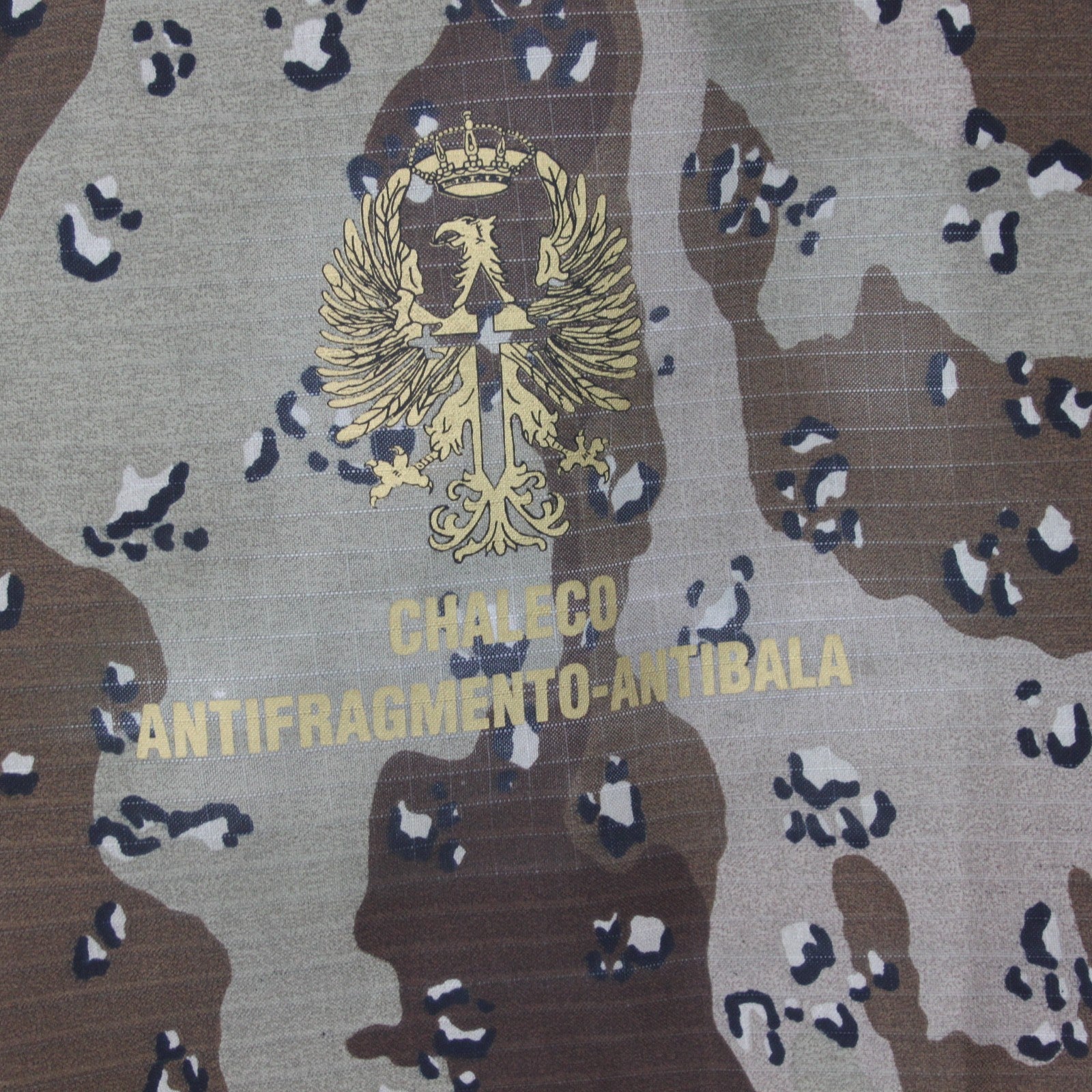 Genuine Surplus Spanish Military Body Armour Bag Carrier Cover Choc Chip (3634)
