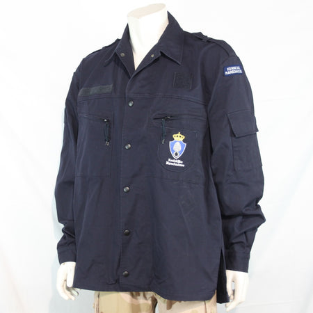 Genuine Surplus Dutch Royal marines Shirt Lightweight Jacket Navy 44-46" (3152)