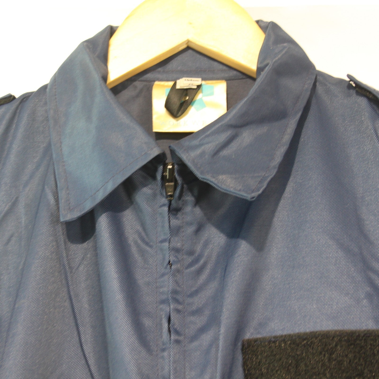 Workwear Overall Coverall Suit Cotton/Nylon Mix Navy Zip Front 38-42" (3949)