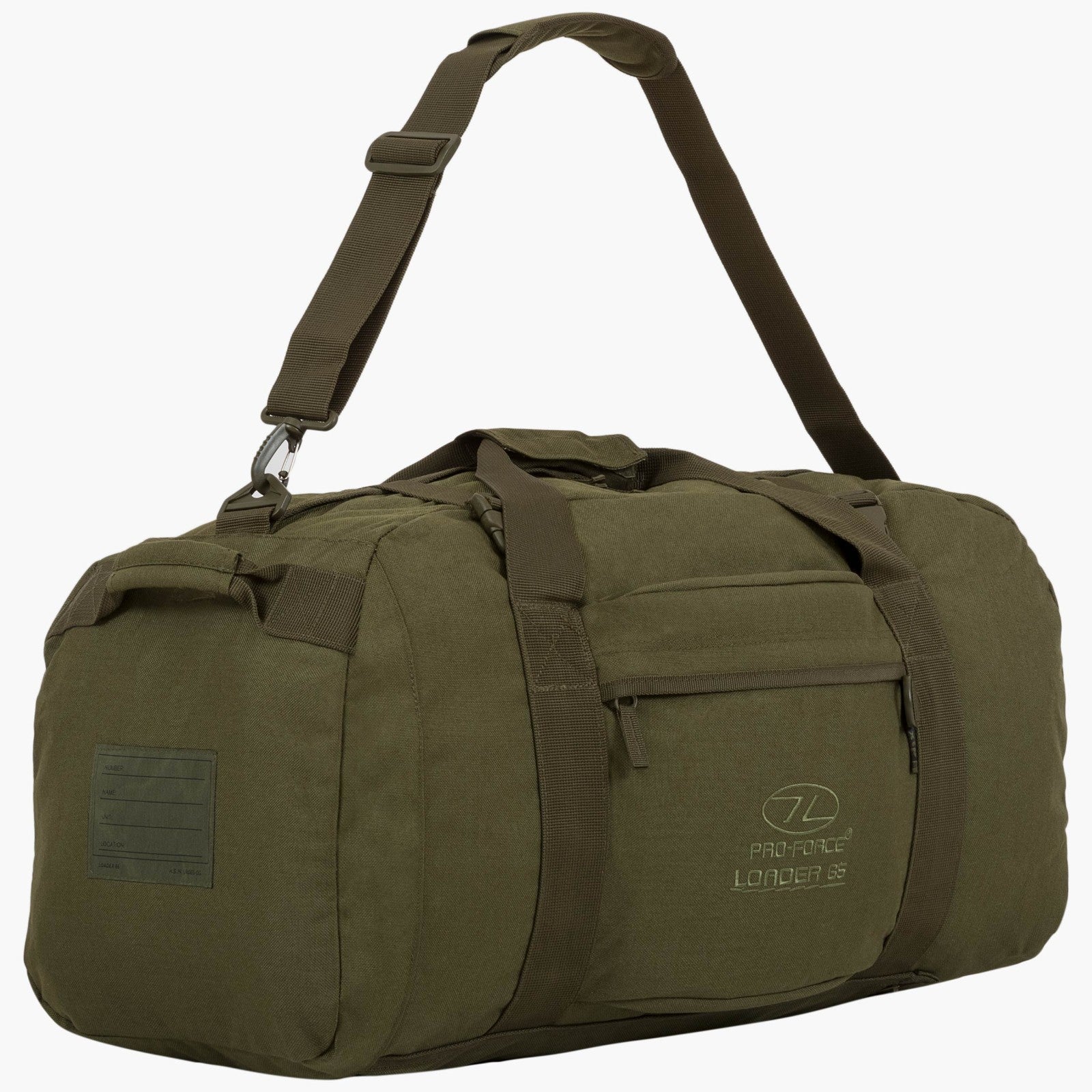 EDHighlander Loader Holdall Duffle Bag 65 Litre Large Strong Durable 3 Way Carry