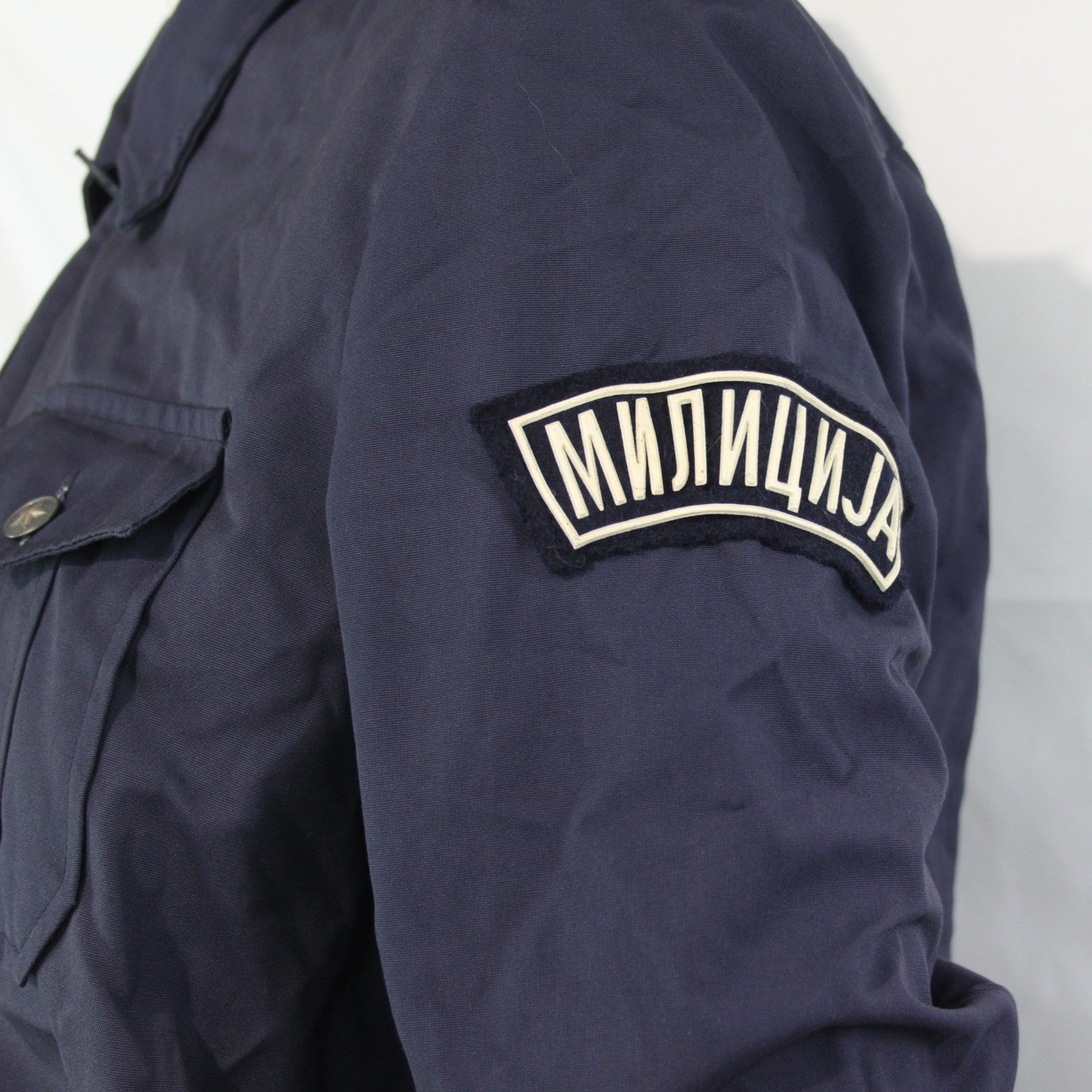 Genuine Surplus Serbian Police Patrol Jacket Navy Blue 3367 (3367)