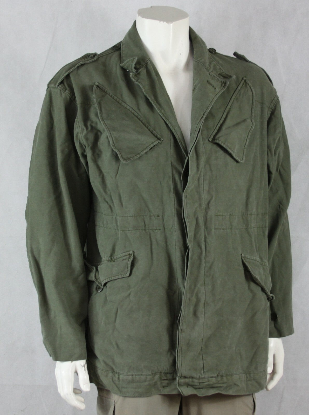 Genuine Surplus Dutch Canvas NATO Parka Vintage Olive Green Lined All Sizes