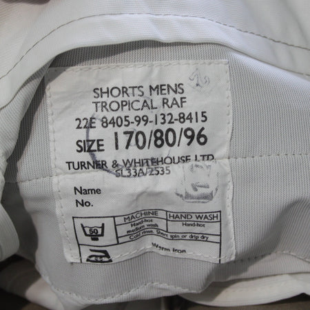 Genuine Surplus British Forces RAF Tropical Shorts Uniform Pleat Front (4375)