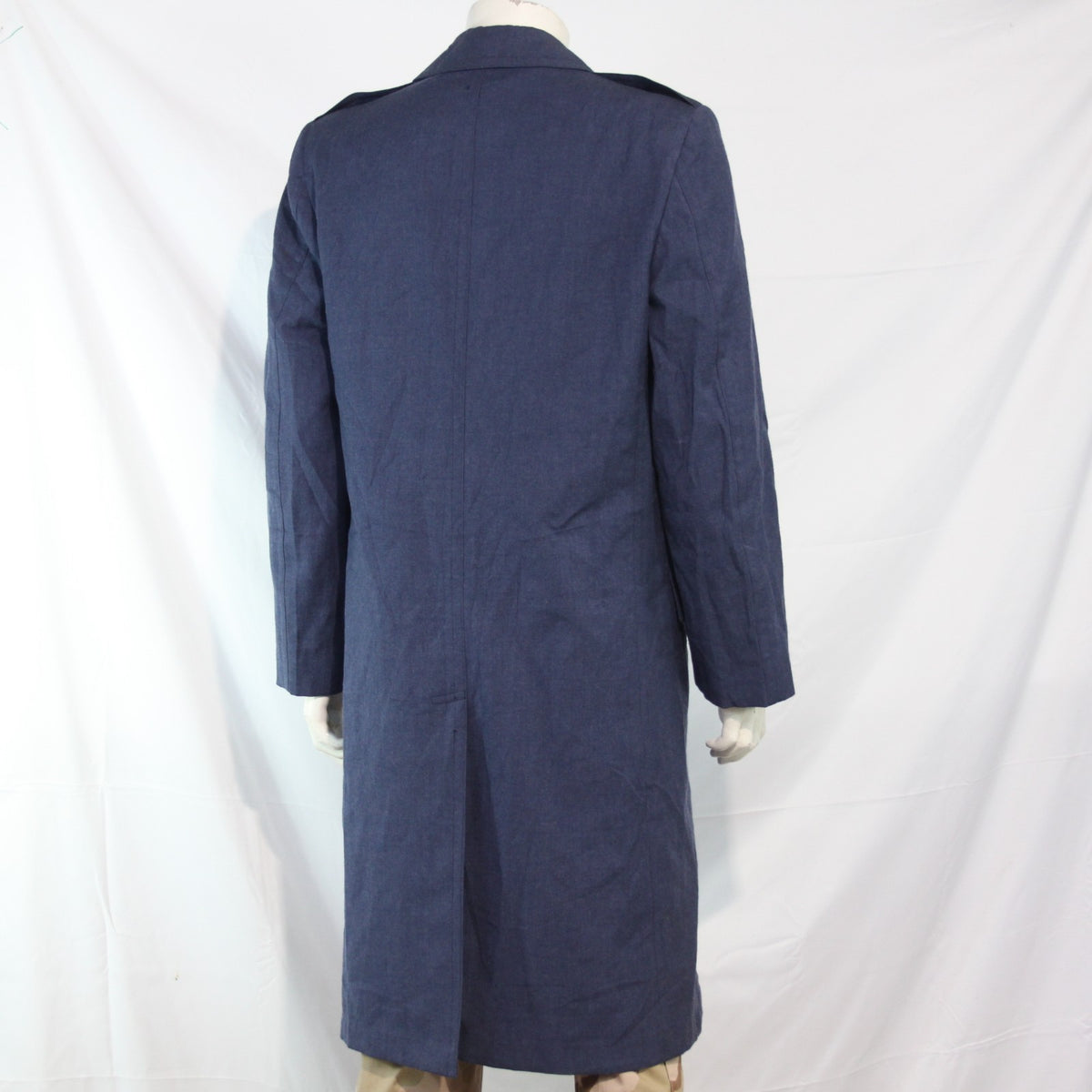 US USAF Airforce Wool Greatcoat Genuine Surplus Mens Overcoat 36-38" (3509)
