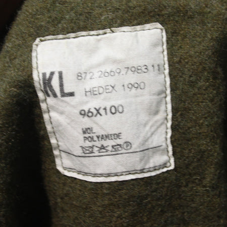 Dutch Army Military Liner jacket Coat Wool mix Genuine Surplus 38-40" (3709)