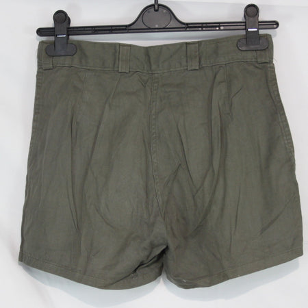 Genuine Surplus French Army Olive Shorts Military Cotton XXS-Med (3291)