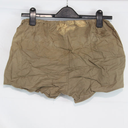 Vintage Czech Forces PT Shorts Brown Genuine Surplus Army FADED (4378)