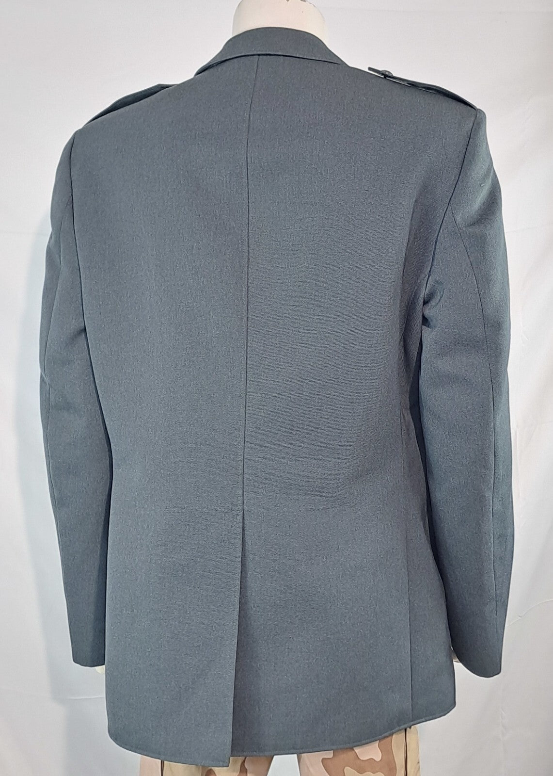 Genuine Surplus Swiss Army Dress Jacket Badged Blue Grey Formal All Sizes 3311